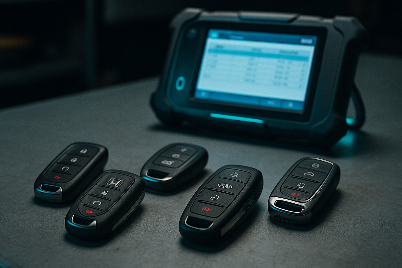 Atelier de reproduction de cl\u00e9s de voiture