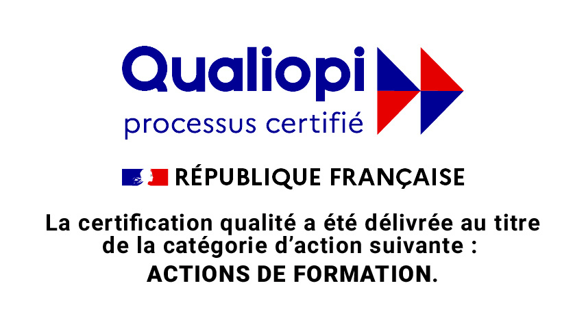 Logo de certification Qualiopi 2023